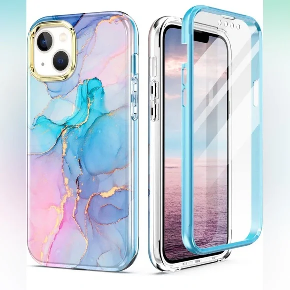 Multicolores Marble Pattern Phone Case For IPhone 13 - Picture 1 of 4